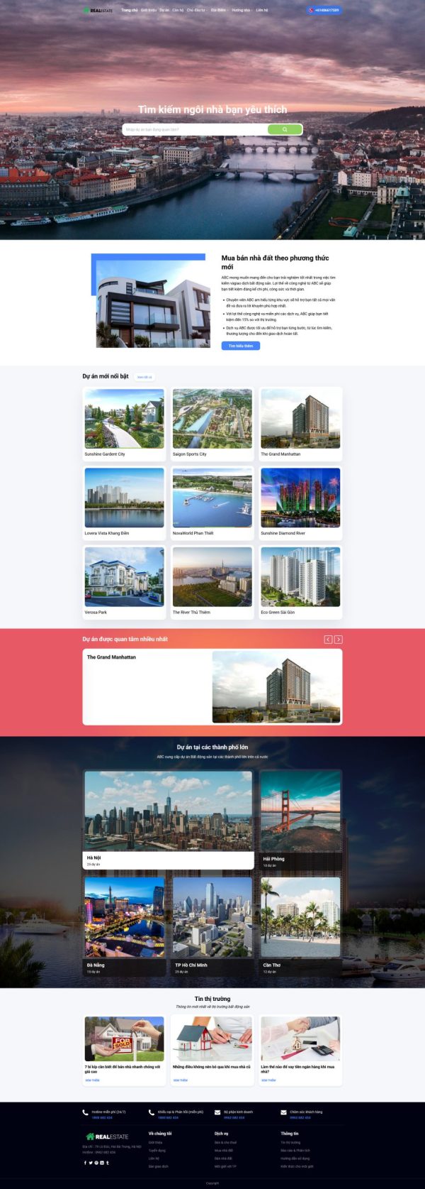 Theme wordpress bất động sản 13 fix 8/2025