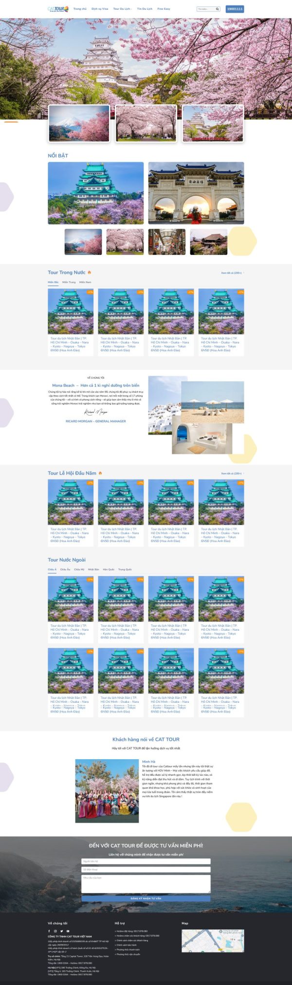 Theme WordPress du lịch 22